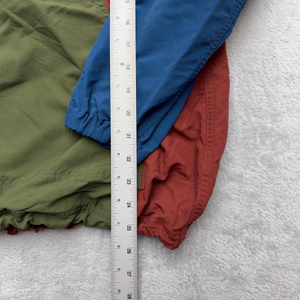 LL Bean Anorak Jacket Mens Large Multicolor Mountain Classic Colorblock Hooded - Picture 3 of 6